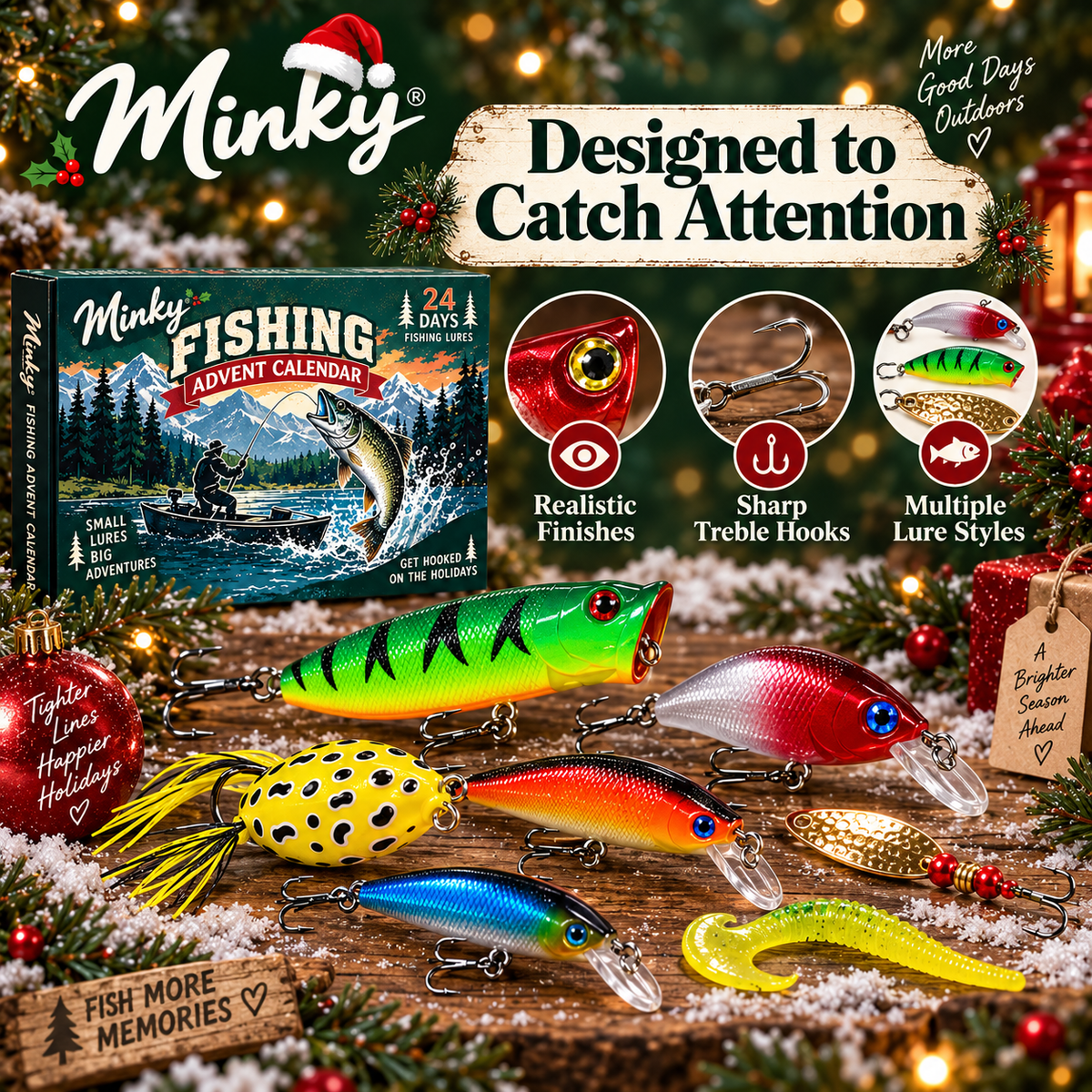 Minky Fishing Advent Calendar